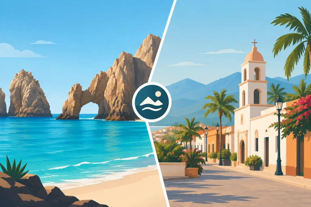 Cabo San Lucas Versus San Jose del Cabo
