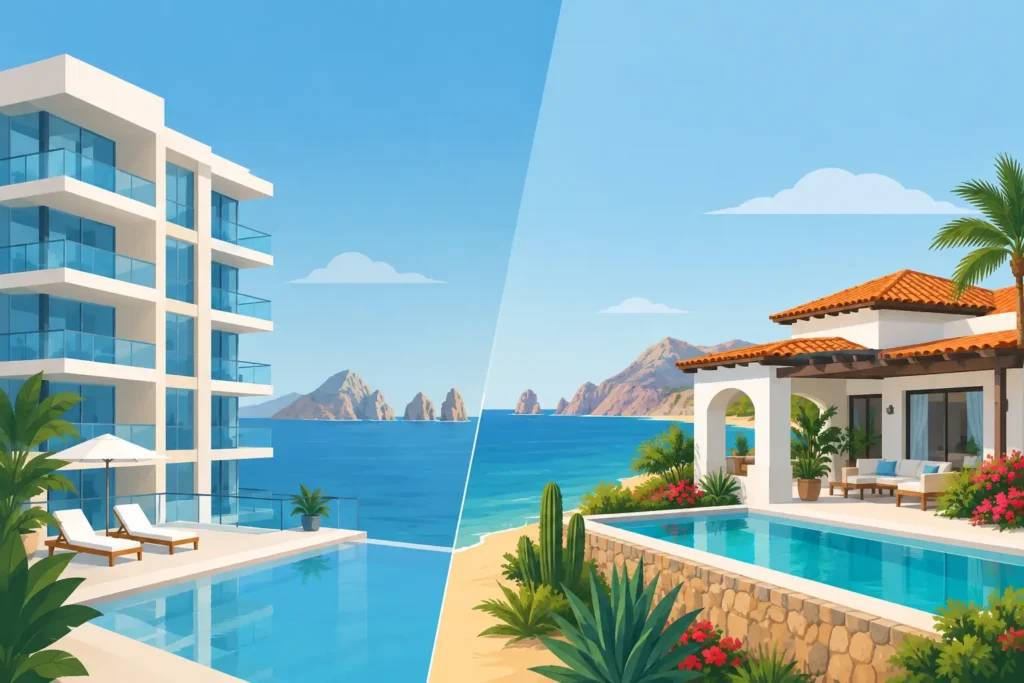 Condo Versus Villa Cabo for Second-Home Buyers